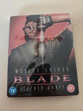 Blade Steelbook Zavi Geprägt Blu-ray (Blade Schriftzug geprägt) Top Zustand