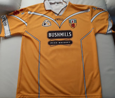 Aontroim Bushmills Whisky Trikot Größe UK L - Große Sammlung Auflösung