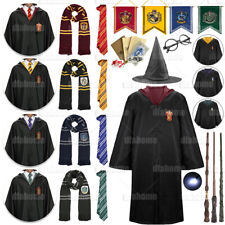 Harry Potter Gryffindor Slytherin Ravenclaw Kostüm Robe Mantel Umhang Zauberstab