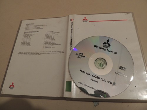 Werkstatthandbuch mitsubishi - werkstatthandbuch,
