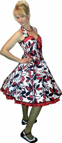 Retro kleid 50er jahre - kleid,