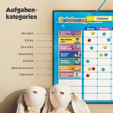 Belohnungstafel Kinder 80+