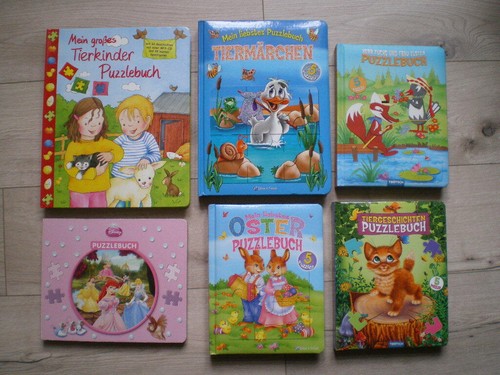 Puzzle bücher tierkinder - 6,