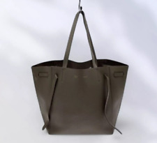 CELINE Grey Cabas Phantom Tote Bag