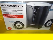 2.1 Design-Lautsprecher/aktives 2.1 Sound System Lautsprecher/Subwoofer/ schwarz