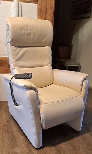 Relaxsessel cremefarben hukla - relaxsessel,