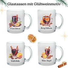 Glühweintasse Glas