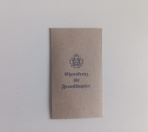 Verleihungstüte ehrenkreuz - verleihungstüte,