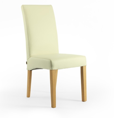 Lederstuhl bambi leder creme - lederstuhl,