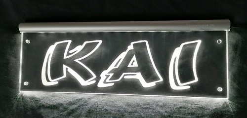 Kai led namensschild - namensschild, oder