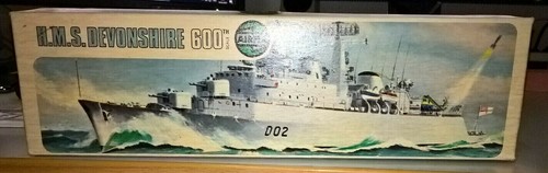 Airfix 600 s devonshire - h.m.s.,