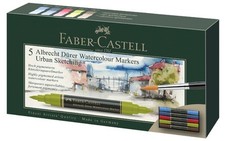 5 FABER-CASTELL Aquarellmarker