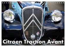 Citroen Traction Avant (Wandkalender 2026 DIN A4 quer), CALVENDO Monatskalender 