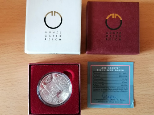 österreich 500 schilling 1996 - 500,