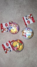 3 Disney Christbaumkugeln zum