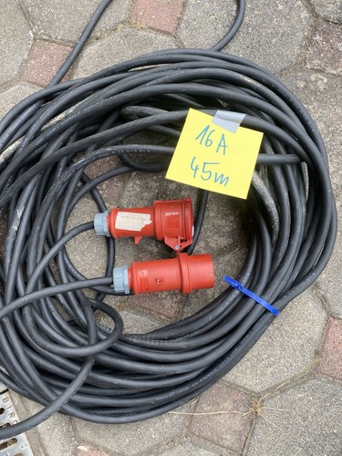16a 45m starkstrom kabel - 16a,