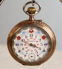 alte Taschenuhr Silber 800