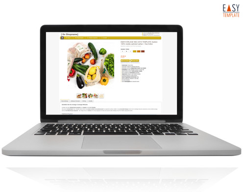 Ebay vorlage 2026 template - ebay, neu