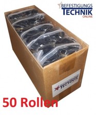 50x Doppel Bindedraht zink für Draht Bindemaschine REBAR Twin TIER 460 MAX 46mm