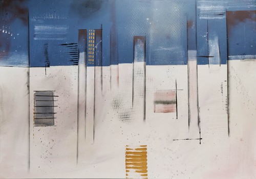 Original abstrakt malerei - original,