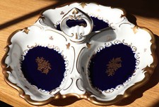 Prunk Schale Reichenbach 3er