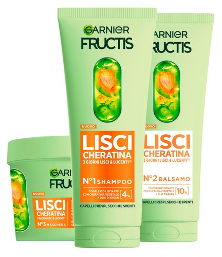 Garnier fructis keratin sleek - garnier,