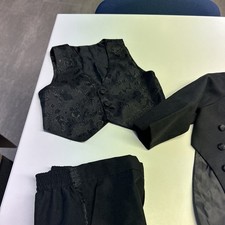 Süßer Frack für Kleinkinder Gr. 86 mit Jacke, Weste und Hose