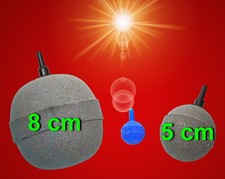 Aquarium ❤️ KUGEL LUFTAUSSTRÖMER ❤️ Luftstein Deko Sprudlelstein Zubehör