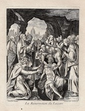 R. Sadeler / Raising of