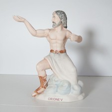 große Porzellanfigur -
