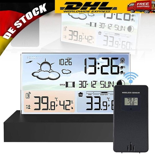 Digitale wecker wetterstation - digitale,