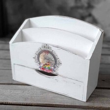 Vintage Briefablage Holzablage