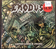 Exodus - Live Digipak -  Another Lesson In Violence VG+ VG Aufkleber des Händler