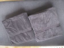 2 Badetücher Handtücher 100% Baumwolle ca. 130 X 60 cm braun
