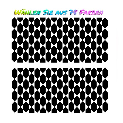 Waben lang camo hexagon - 2x,