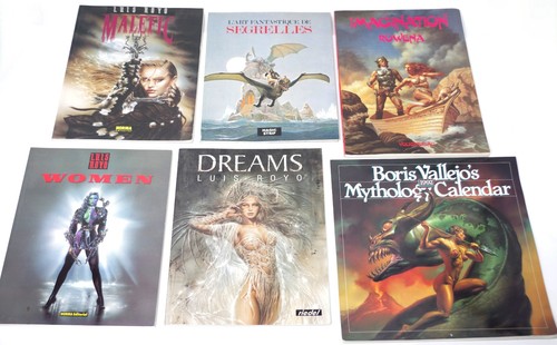 Fantasy kunstbücher sammlung - fantasy,