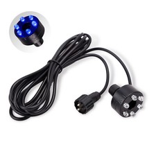 CLGarden LED Kranz blau für