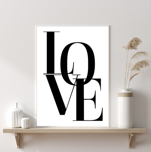 Liebesbriefe poster druck home - liebesbriefe,