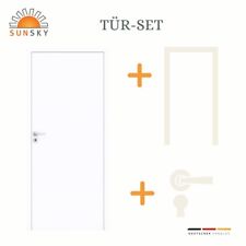 Günstige CPL INNENTÜREN ECONOMY in Weiss 9016 Komplettset Zimmertüren