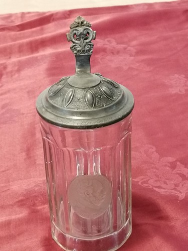 Bierkrug kaiser wilhelm - wilhelm, glas