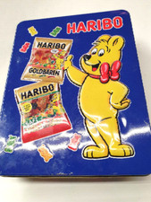 Haribo Goldbären Blechdose, 20 x 16 x 4,5 cm, leer