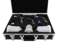 Lackierpistole Spritzpistolen Set 3 im Koffer (3 Spritzpistolen) | Sprühpistolen