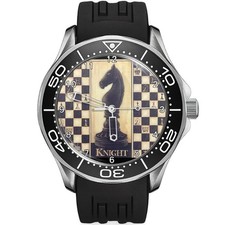 Schach Spieler Silber-Farbig