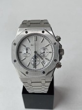 Silber Chrono Custom Uhr |