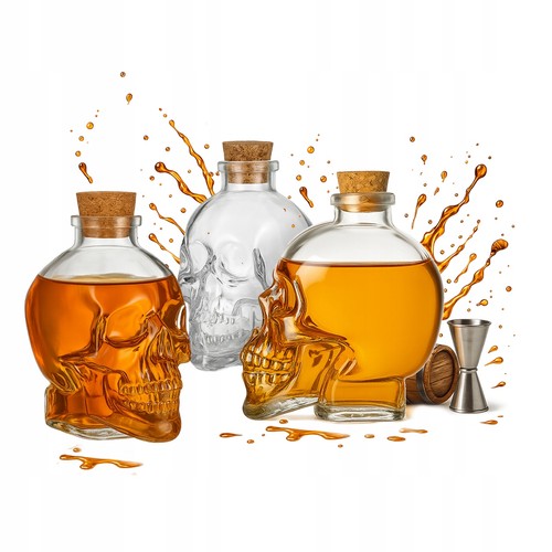 Totenkopf karaffe 400 - totenkopf-karaffe,,
