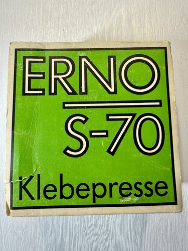 Erno klebepresse super 8 - klebepresse,