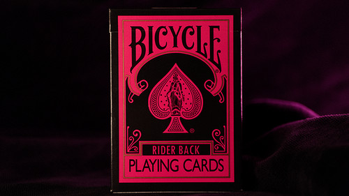 Bicycle reverse playing - bicycle, (pink)