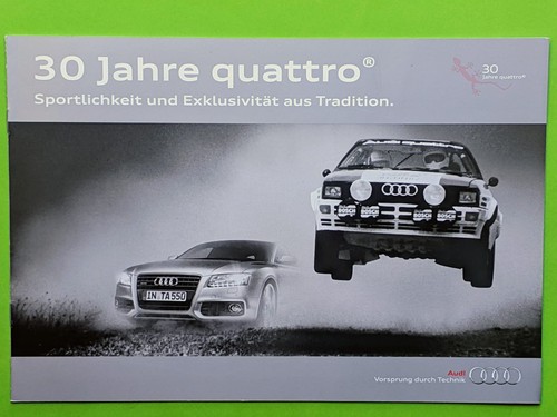 Jahre audi quattro - jahre, paket