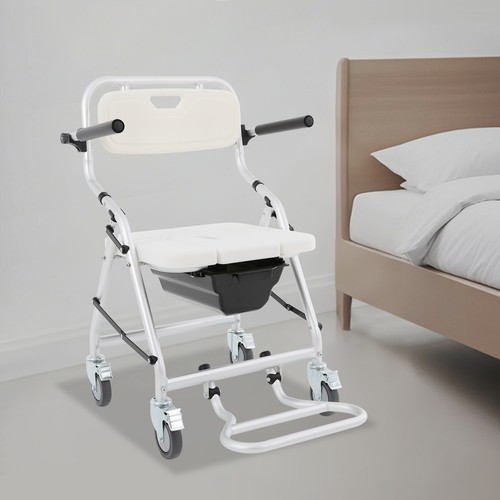 Duschtoilettenstuhl rollend - duschtoilettenstuhl,