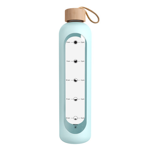 Trinkflasche glas mit - trinkflasche,